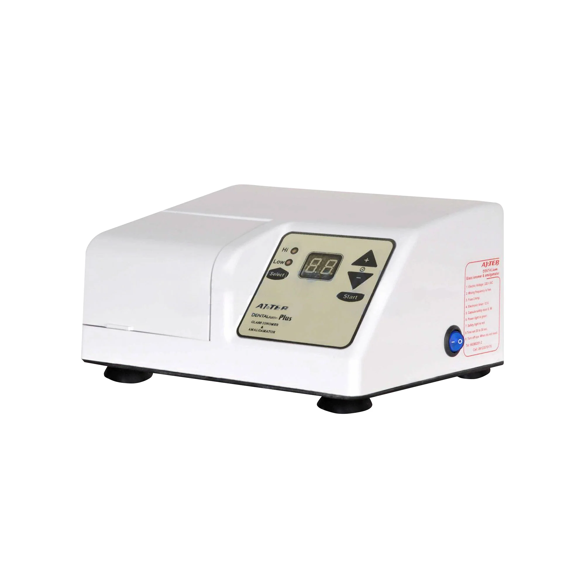 آمالگاماتور کپسولی دیجیتال عاج طب مدل Dentalium-D TURBO-HL